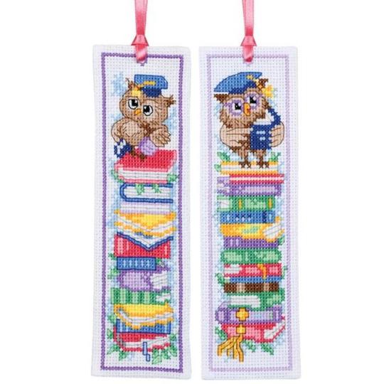 Kit Marque-Pages Hiboux  (lot de 2)  - Vervaco