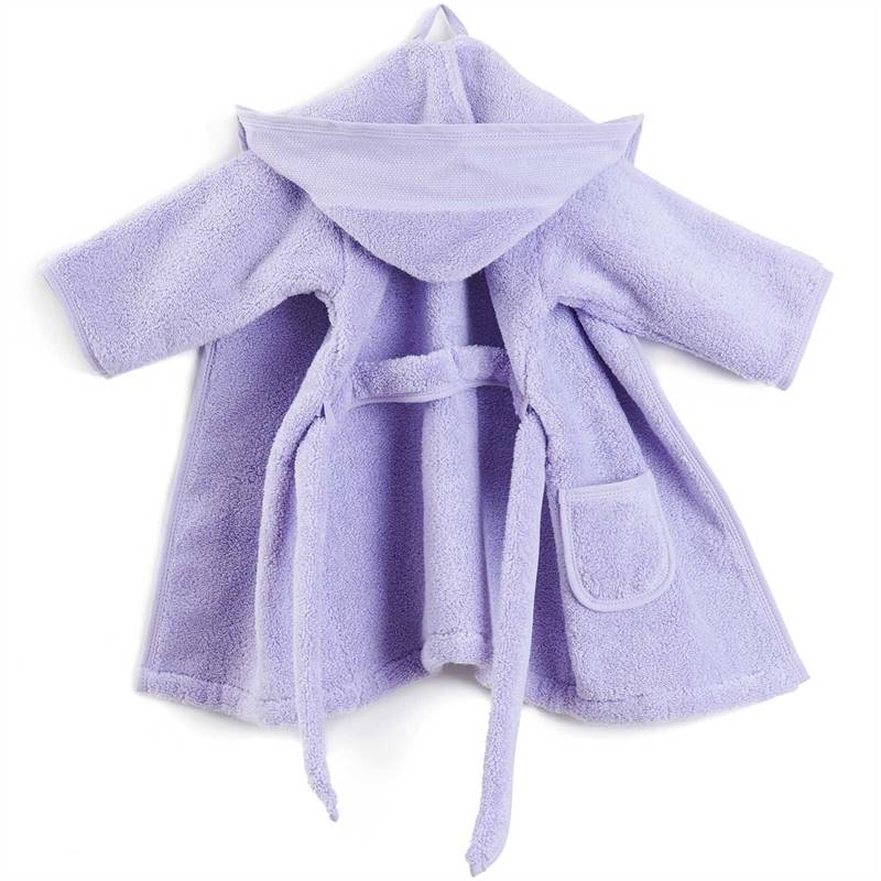 Peignoir de bain a broder a personnaliser Lilas Rico Design