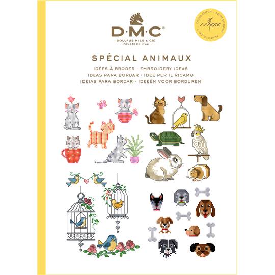 Livret Idées à broder Spécial Animaux - DMC