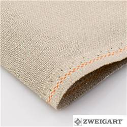 Toile Étamine 12,6 fils Irisée Murano Zweigart - Marron (7211)