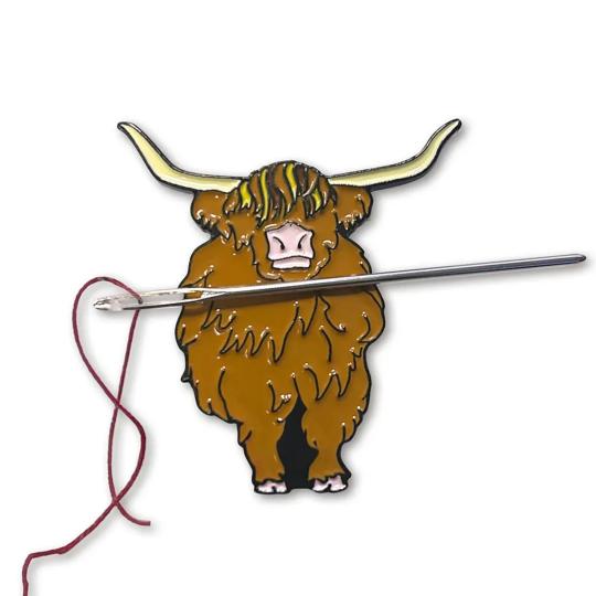 Aimant à broder - Highland Cow - Emma Ball