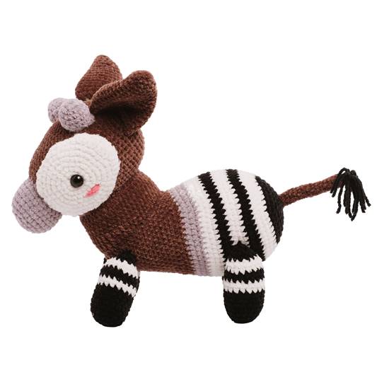 Peter l'Okapi - Kit Crochet Amigurumi - DMC