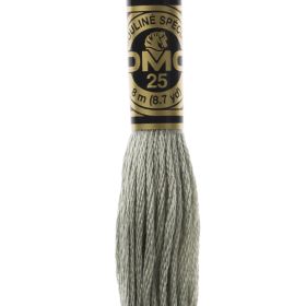 Fil à broder mouliné DMC coloris 647 Gris Rocher