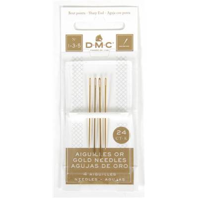 Aiguilles or DMC Broderie n°1-3-5