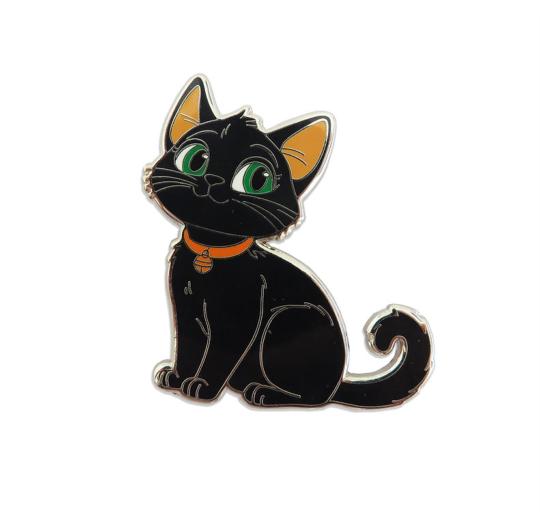 Porte-aiguilles aimanté - Chat noir de LETISTITCH