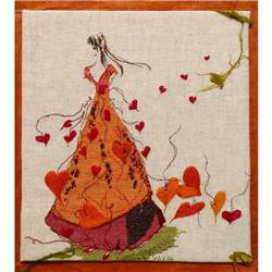 Au Fil des Coeurs Diagramme broderie - Soizic