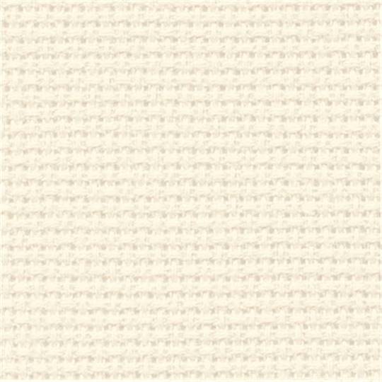 Toile Aïda 7 pts coloris crème laize 150 cm