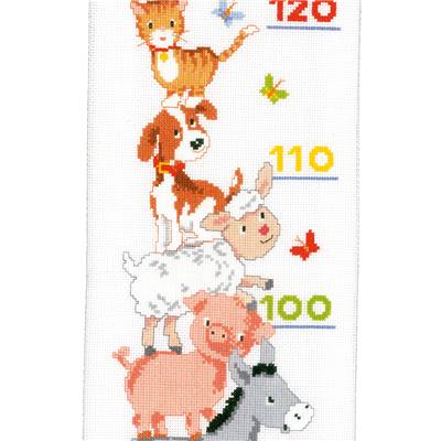 Animaux de la Ferme - Kit Toise à broder - Vervaco