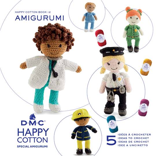 Livret Idées Crochet Happy Cotton Amigurumi N°12 - DMC