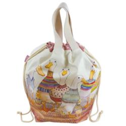 Grand Sac Seau Dapper Ducks – Sac à projet – Emma Ball