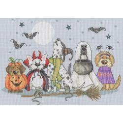 Howling Hounds - Kit point de croix - Bothy Threads