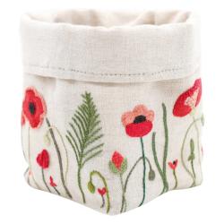 Corbeille Coquelicots - Kit Un chat dans l'aiguille