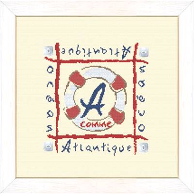 Atlantique - Fiche point de croix A001 - Lilipoints