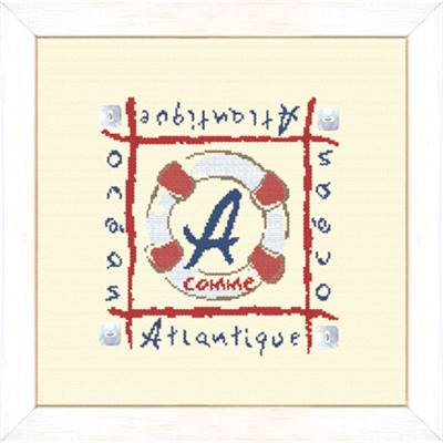 Atlantique - Fiche point de croix A001 - Lilipoints