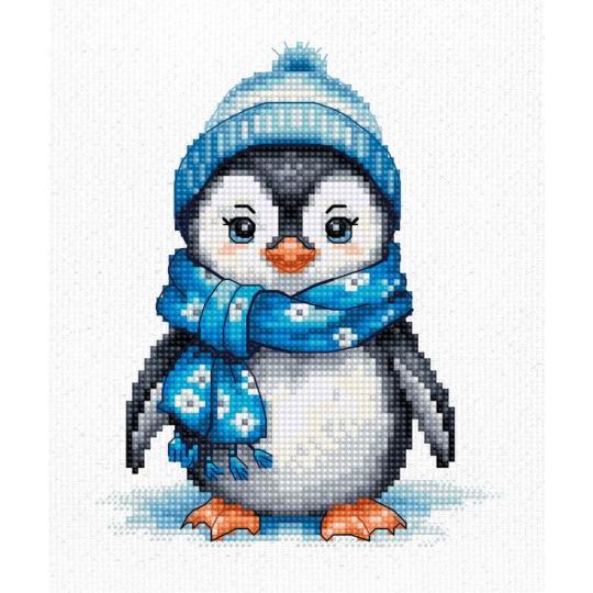 Pingouin - Kit point de croix - Luca-S