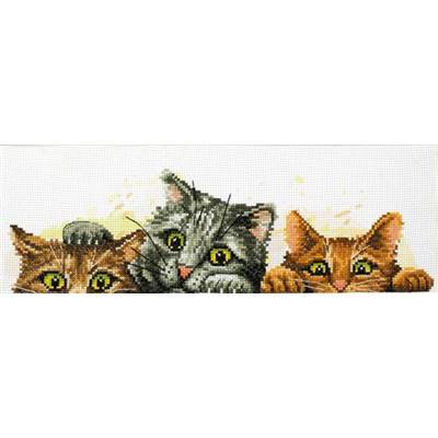 Curious Kittens - Kit point de croix - Needleart World