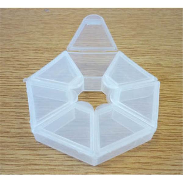 Boîte de rangement en plastique pour perles - Univers Broderie