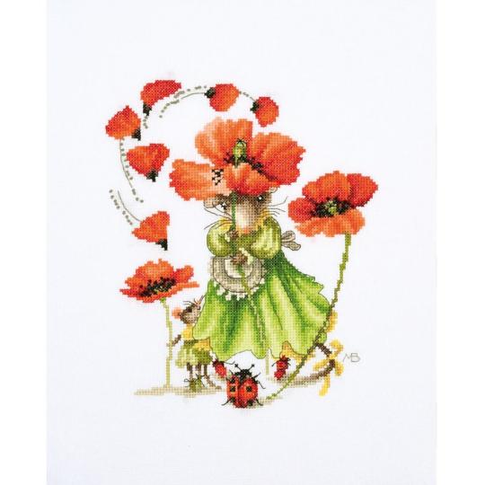 Vera's Autumn breeze - Kit Tableau Point Compté Automne - LanArte