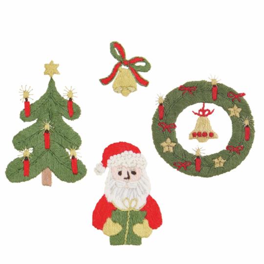 Père Noël - Kit Stick and Stitch - Rico design