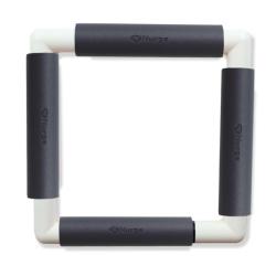Cadre à clips Nurge 21 × 21 cm – Gris Anthracite – Snap Frame broderie