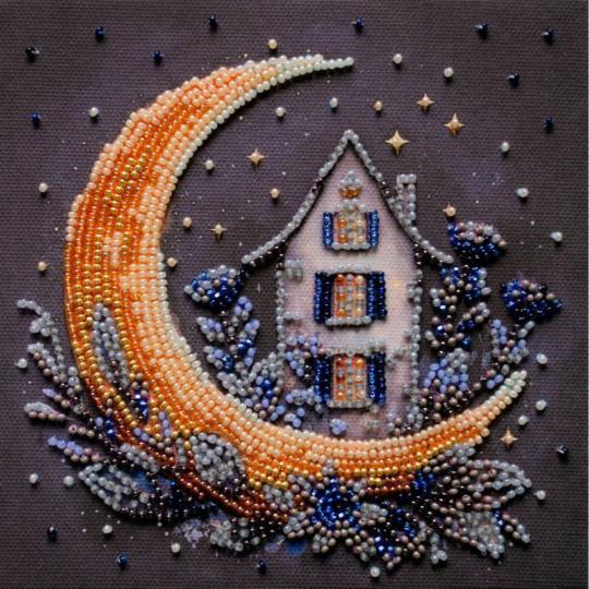 Magie du Ciel Nocturne  - Kit broderie perles - Abris Art