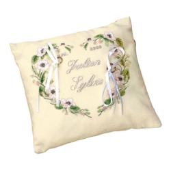 Kit Coussin de Mariage à broder - Aux 4 Points du Monde