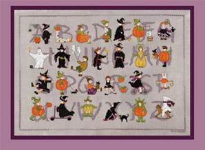 Abécédaire halloween - Kit Le Bonheur des Dames