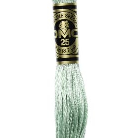 Fil à broder mouliné DMC coloris 966 Vert tendre