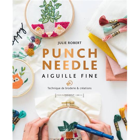 Livre Punch Needle aiguille fine - DMC