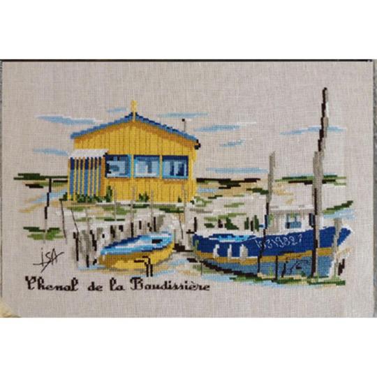 La Tite Cabane - Fiche point de croix - Isabelle Vautier