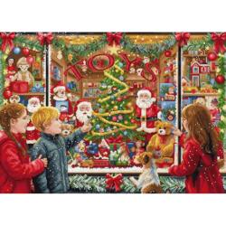 Le royaume des jouets - Kit point de croix Père Noël - Letistitch