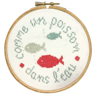 Kit De Point De Croix Enfant PJ Masks - Toile 18x15 Cm - Apprentissage De La Broderie - Activité Créative Pour Enfants