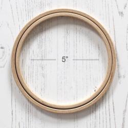 Cercle en bois de Hêtre sans vis  - Nurge 13 cm