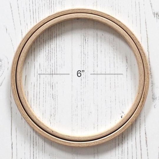 Cercle en bois de Hêtre sans vis  - Nurge 16 cm