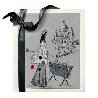 Montmartre - Diagramme broderie - Soizic