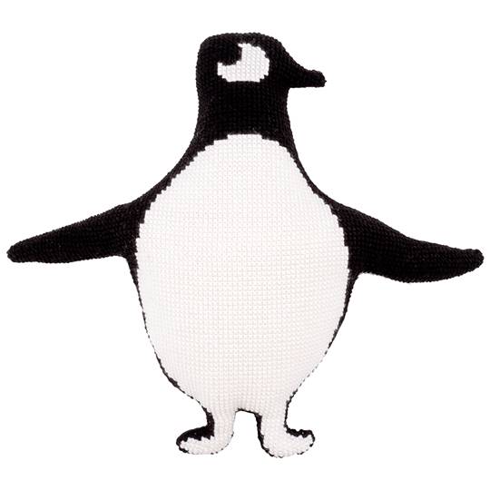 Pingouin - Kit Coussin gros trou Eva Mouton - Vervaco