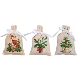 Kit Sachet Senteur Hiver lot de 3 - Vervaco