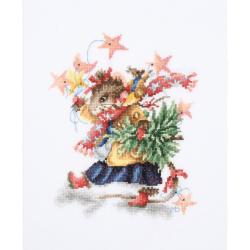 Vera's Winter wish - Kit Tableau Point Compté Hiver - LanArte