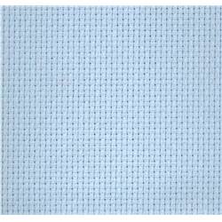 Toile Aïda 3.25 à broder Zweigart - Bleu ciel (5860)