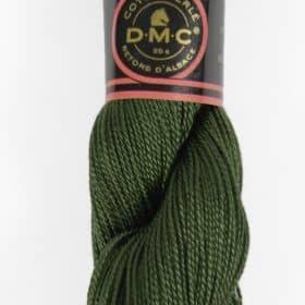 Coton perlé n°8 DMC Retors d'Alsace - 3345 Vert