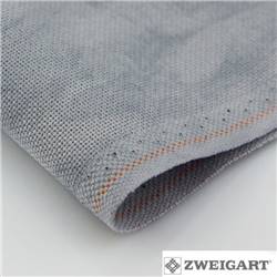 Toile Étamine 10 fils Lugana Zweigart - Vintage Gris (7729)