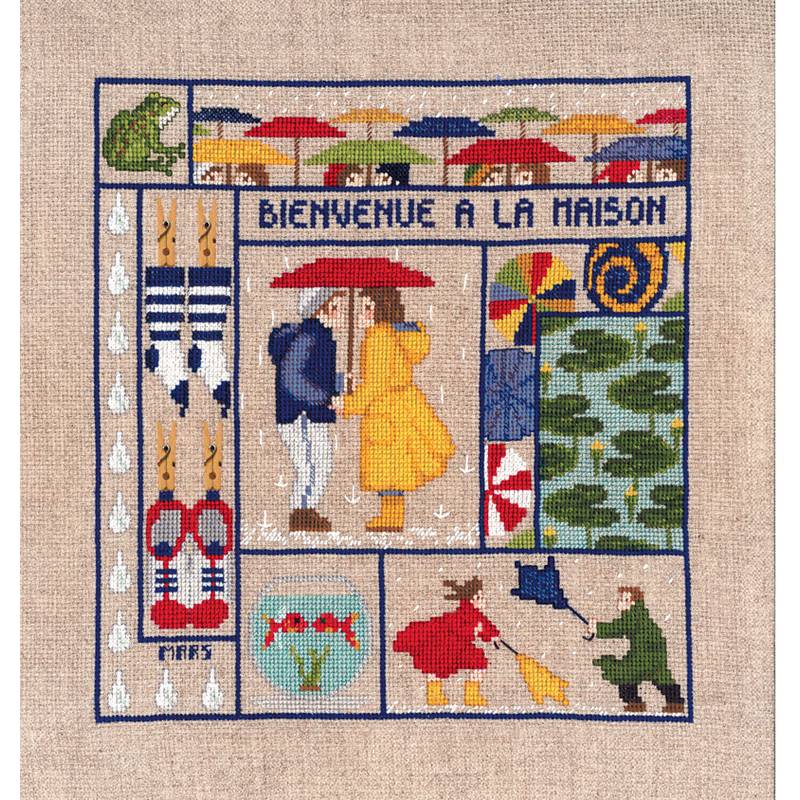  Le Bonheur des Dames Petit Point Embroidery Kit