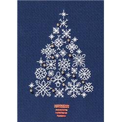 Arbre de Noël - Kit Carte de Voeux - Bothy Threads