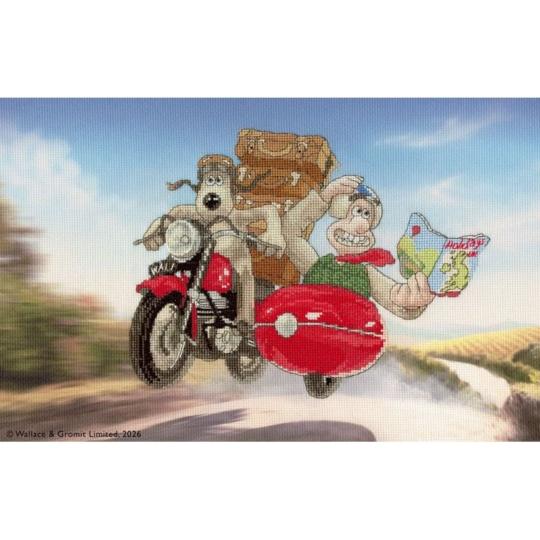 Cracking Holidays! - Kit Wallace & Gromit - Bothy Threads