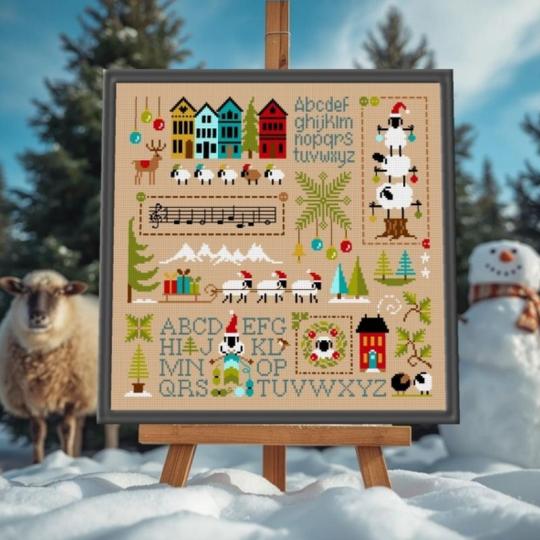 Histoires de Moutons en Hiver 2 - Fiche  Jardin Privé