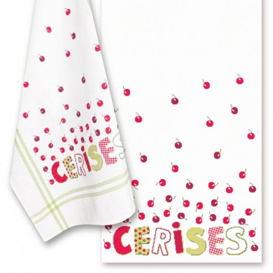 Cerises  - Fiche point de croix - Lilipoints