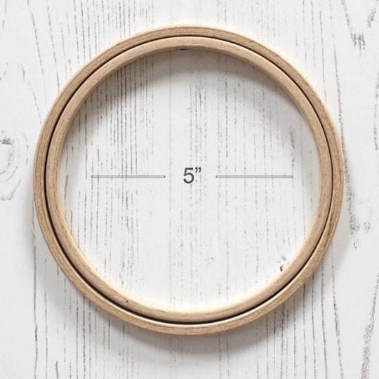 Cercle en bois de Hêtre sans vis  - Nurge 13 cm