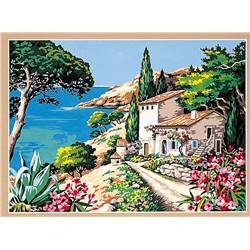 La Calanque - Canevas Paysage - SEG de Paris