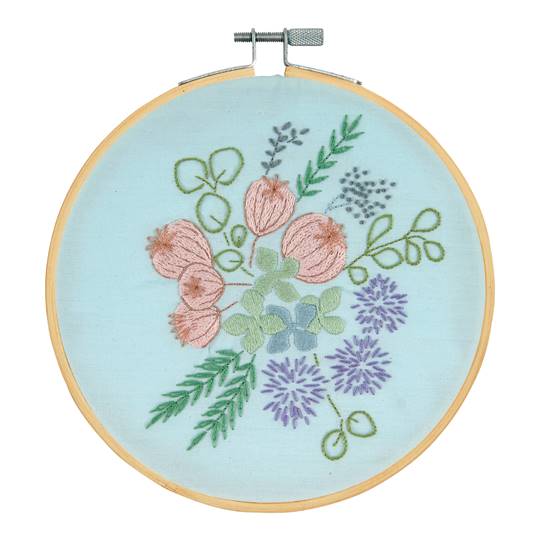 Les Pavots - Kit broderie Traditionnelle - DMC