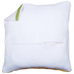 Dos de coussin avec fermeture - Blanc - Vervaco